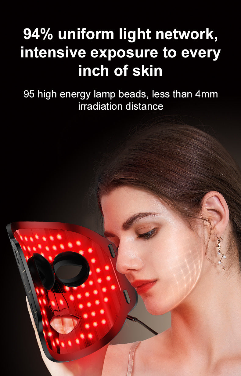 Midnight Gold LED Light Therapy Mask